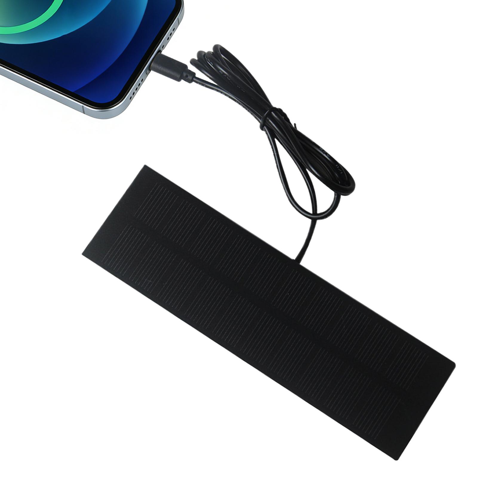 Usb Charger Dynamo - 5V 3.7-5W Portable Solar Panel USB