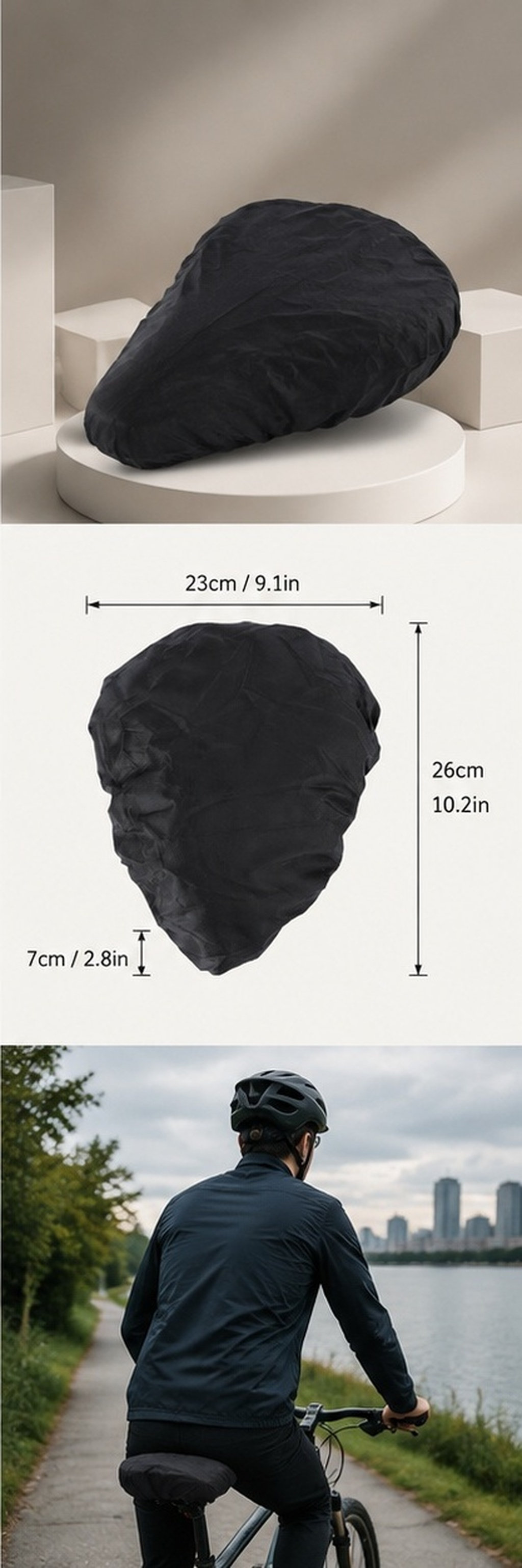 4Pcs Waterproof Bike Seat Cove - Cycling Commute Rain recension och pris
