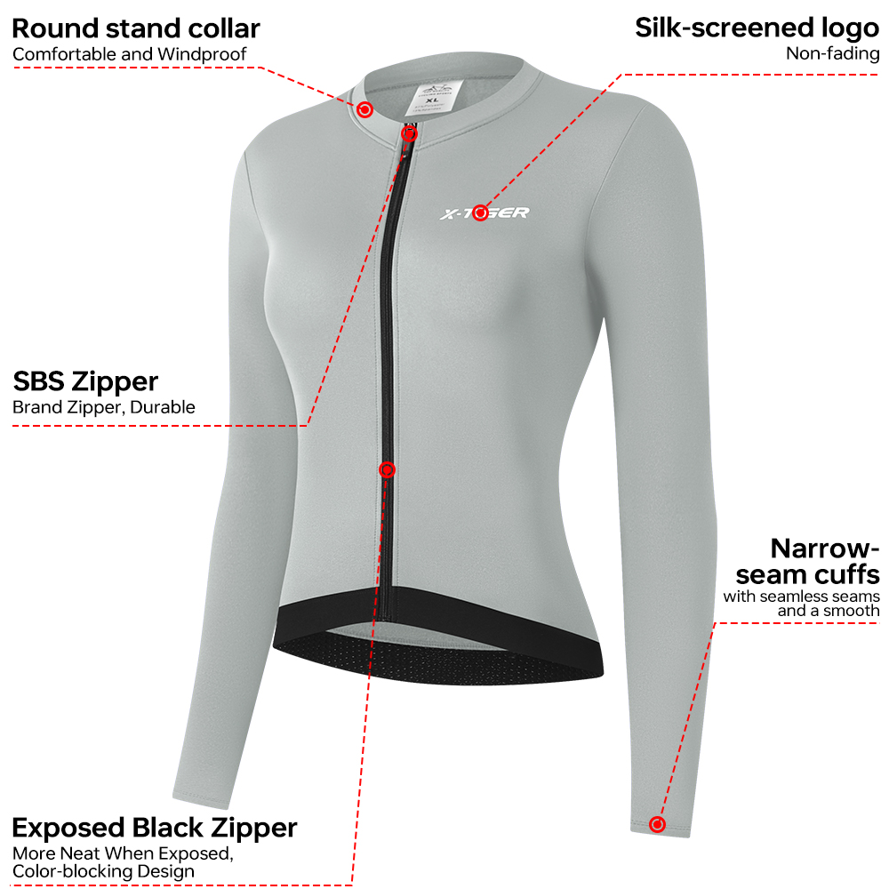 X-TIGER Winter Cycling Jersey  - Cycling Commuter Jacket recension och pris