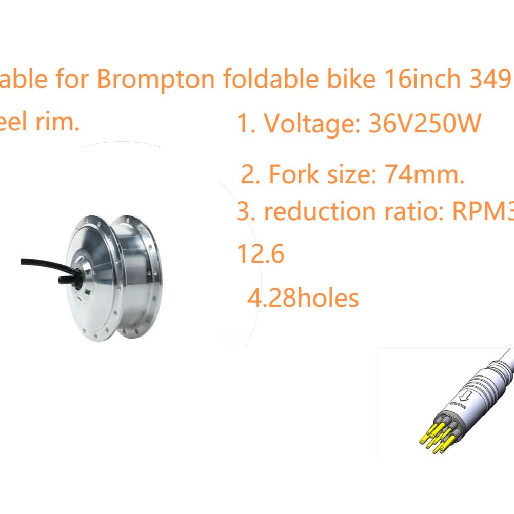 Suitable for Electric brompton - Dynamo Hub Front recension och pris