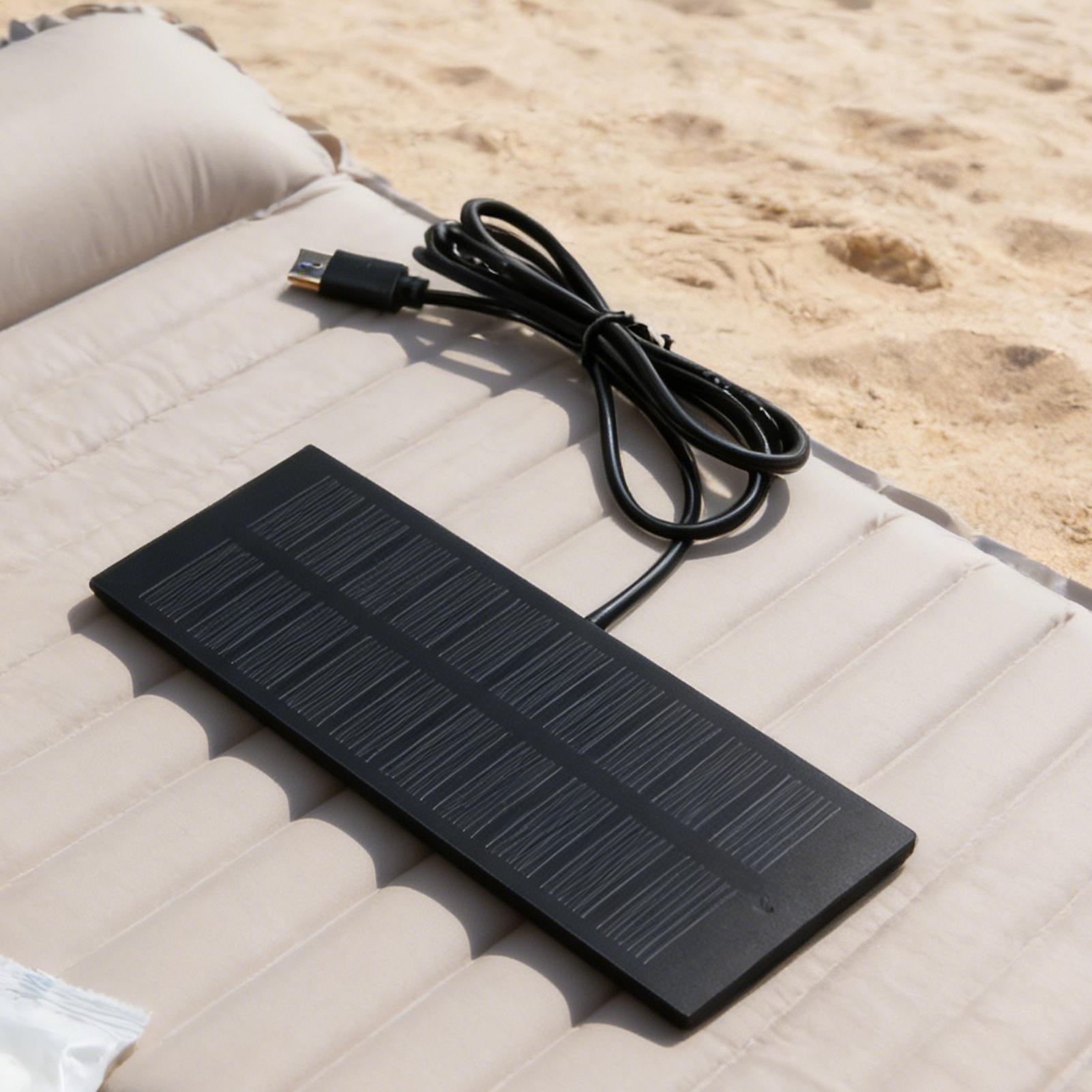 5V 3.7-5W Portable Solar Panel - Usb Charger Dynamo recension och pris