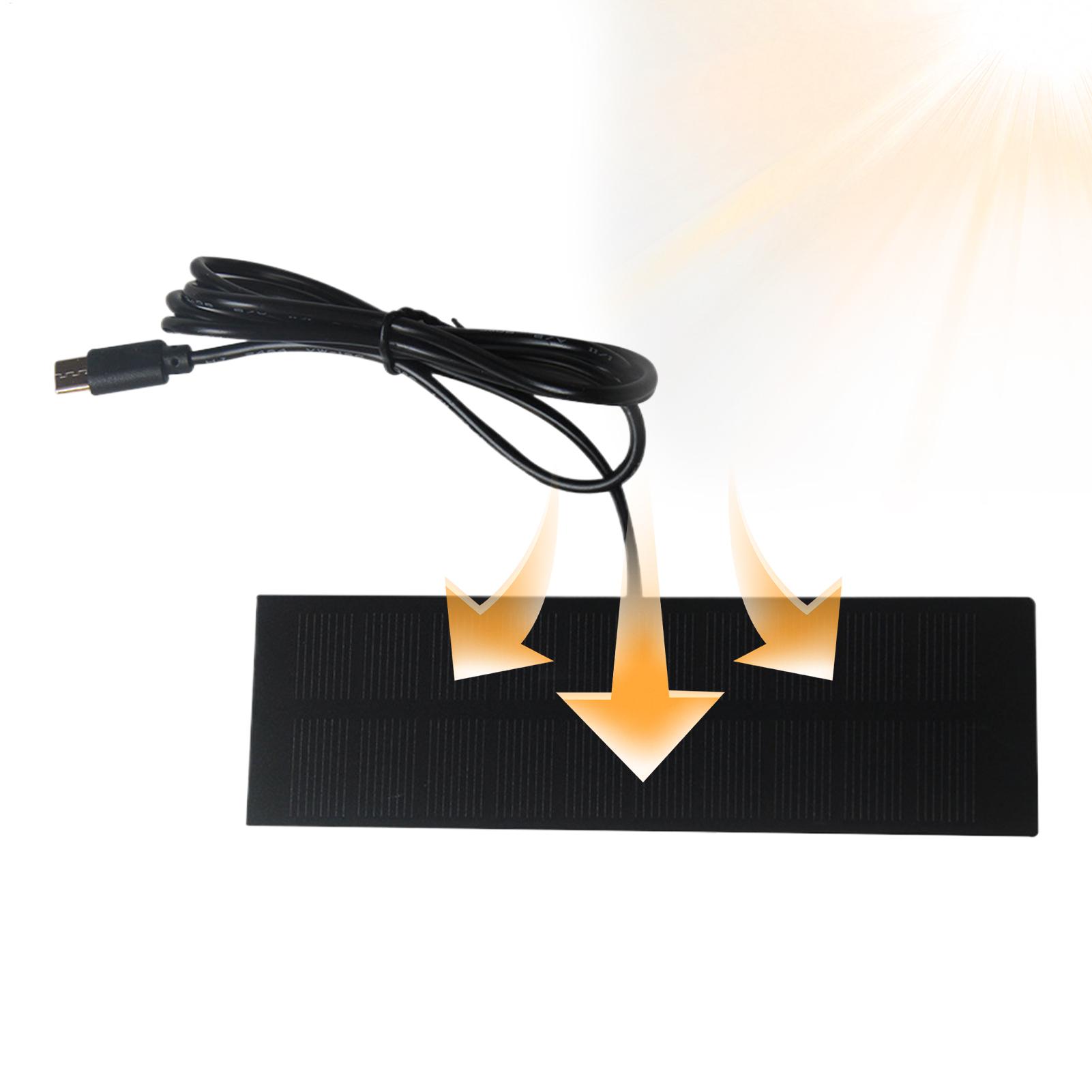 5V 3.7-5W Portable Solar Panel - Usb Charger Dynamo recension och pris