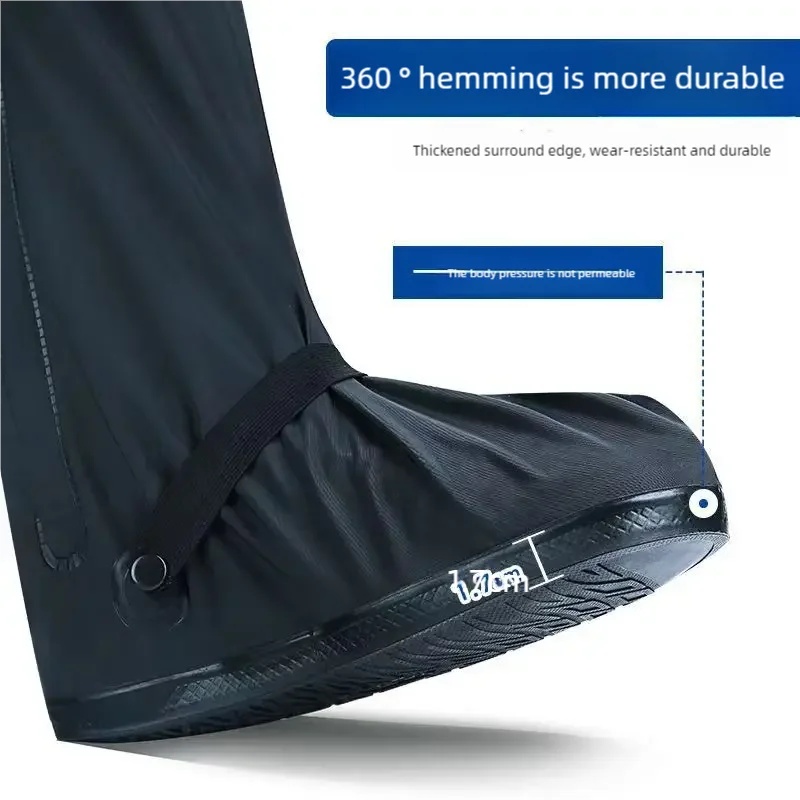 Reflective High‑Ankle Rain Boo - Cycling Commute Rain recension och pris