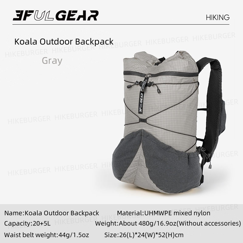 3F UL GEAR Koala Outdoor UHMWP - Cycling Commuter Backpack recension och pris