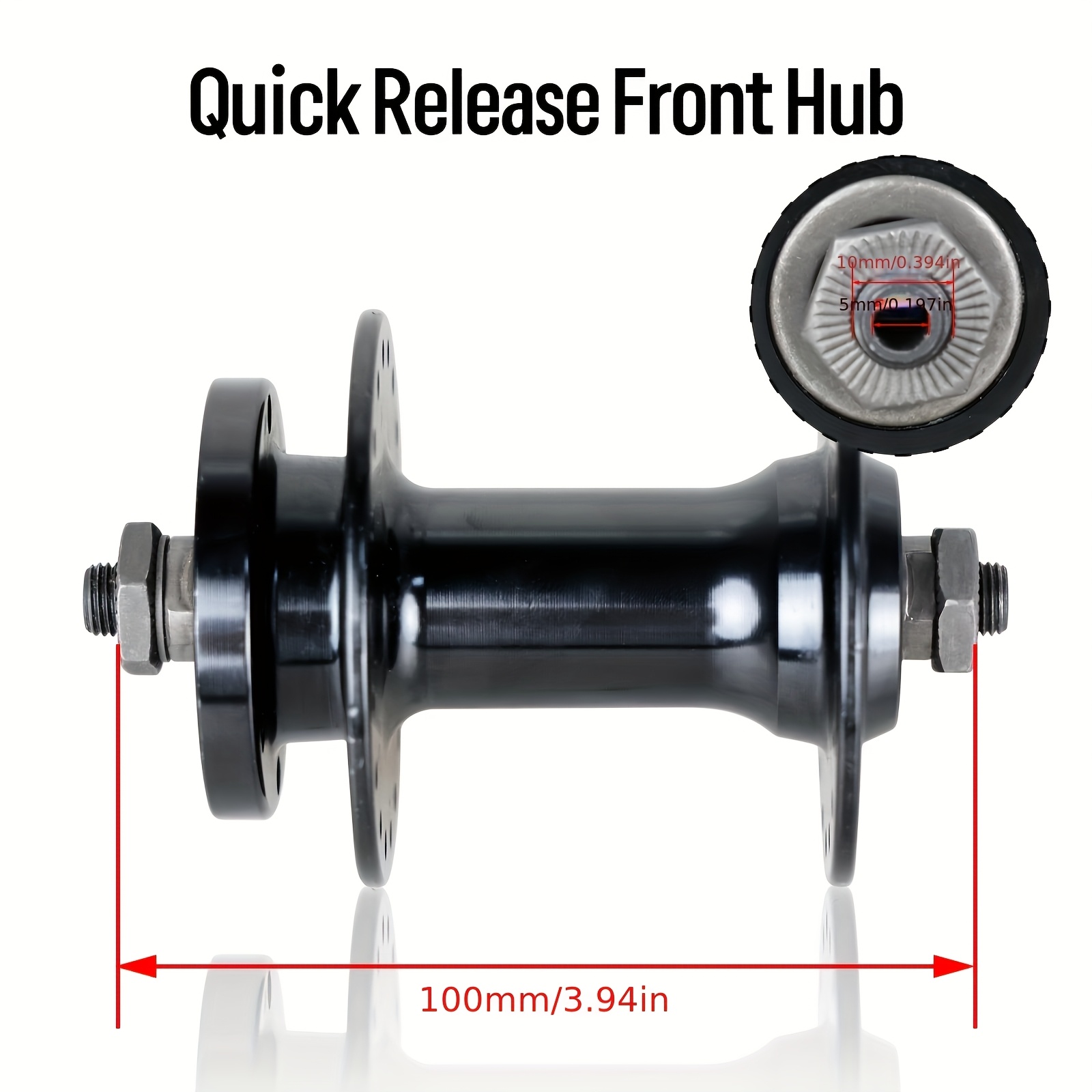 Electric Bicycle Quick‑Release - Dynamo Hub Front recension och pris