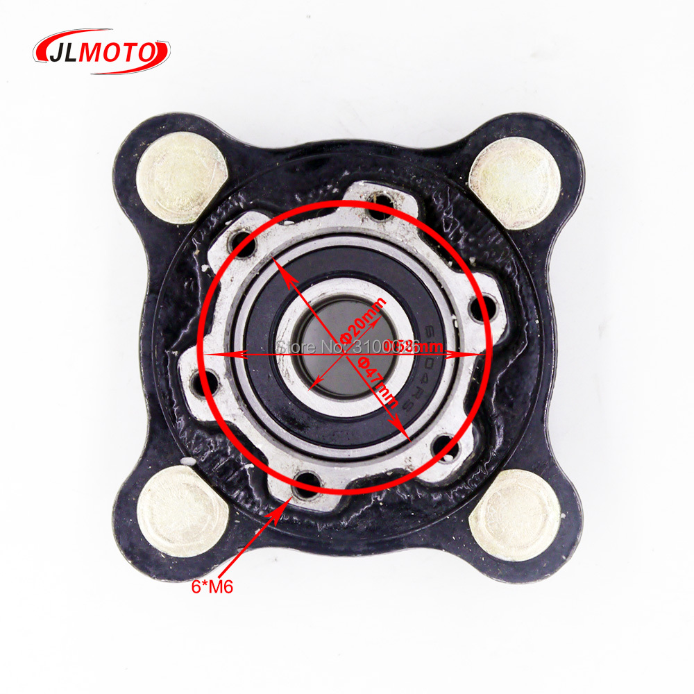 Front 100MM*4 M10/M14 Stud Dis - Dynamo Hub Front recension och pris