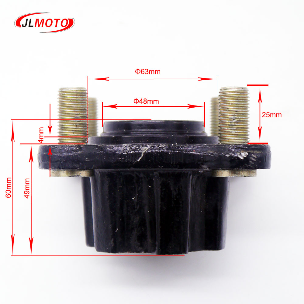 Front 100MM*4 M10/M14 Stud Dis - Dynamo Hub Front recension och pris