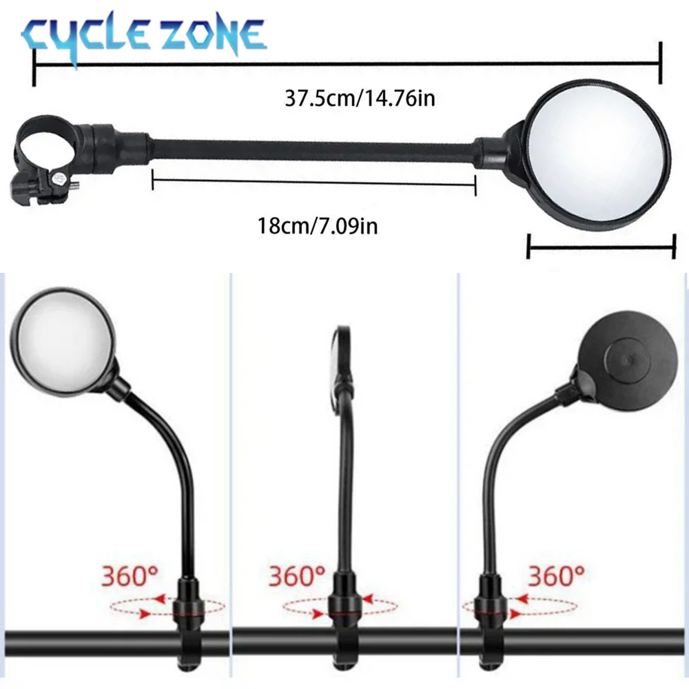 Bicycle Mirror Bike Handlebar  - Cycling Zones recension och pris