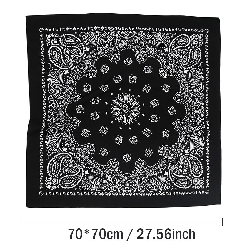Cotton Black Big Size 70*70cm  - Cycling Zones recension och pris
